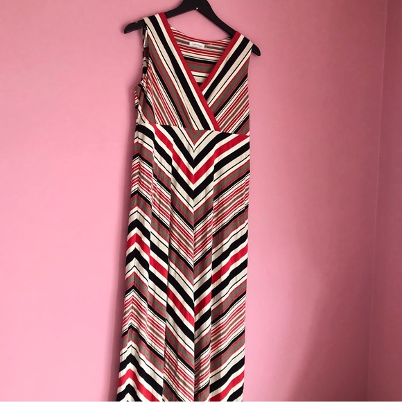 Calvin Klein Striped Dress - Picture 2 of 8